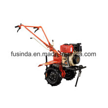 9HP 6.6kw Diesel Tiller, Power Tiller, Farm Rotary Tiller Diesel Engine Tiller